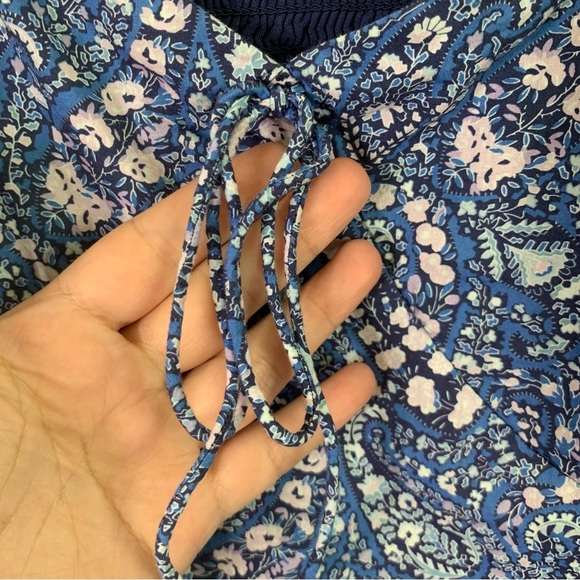 J Crew Sweetheart Long Sleeve Mini Dress Liberty Burton Bloom Fabric Size 4 - Picture 5 of 10